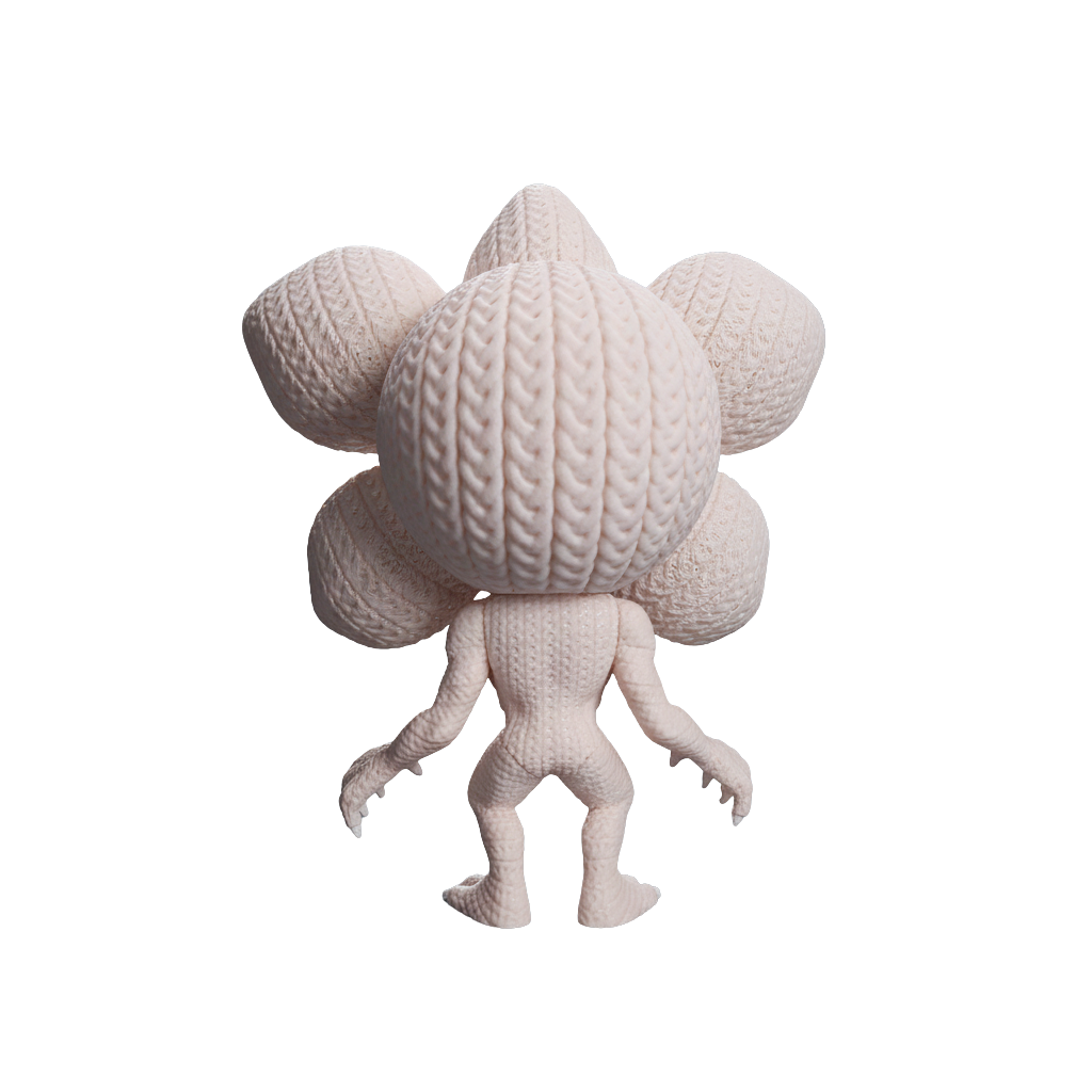 Demogorgon estilo crochet