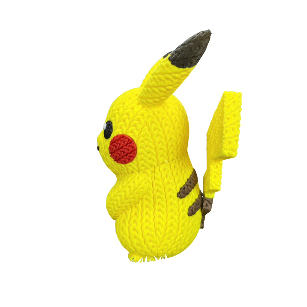 Pikachu estilo crochet